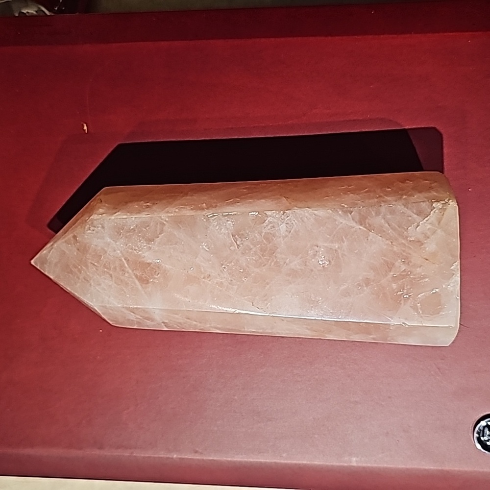 6.5 Rose Quartz Tower - Picture 2 of 6